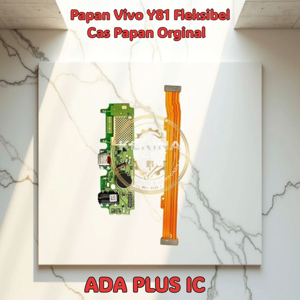 Flexsible Cas Vivo Y81 Mainboard / UI Board Vivo Y81 Original