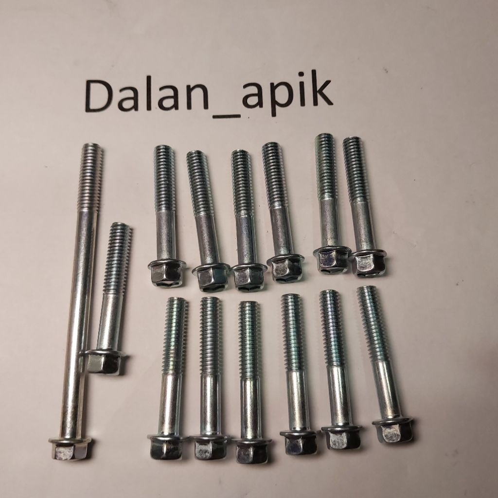 Baut bak cvt 14 pcs beat spacy scoopy nmax 2019