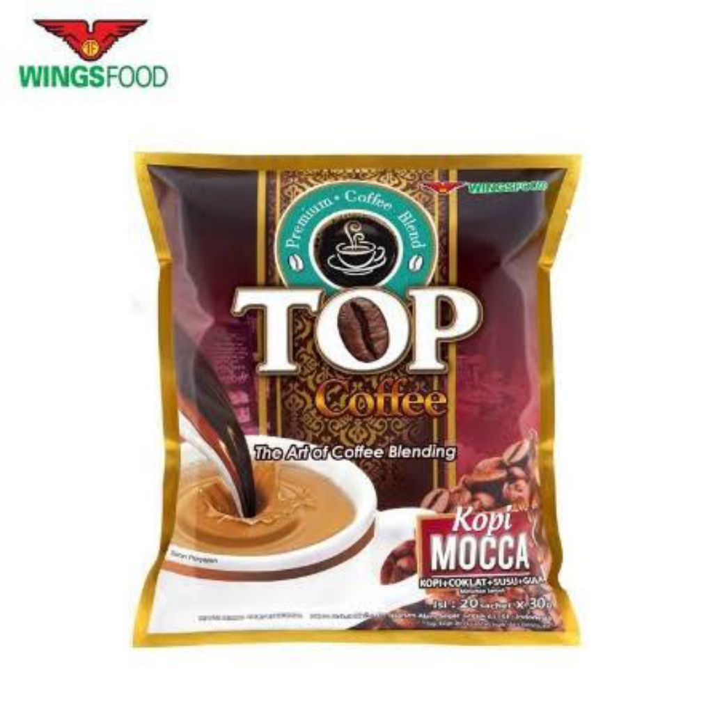 TOP COFFEE MOCCA 12pcs x 30gr