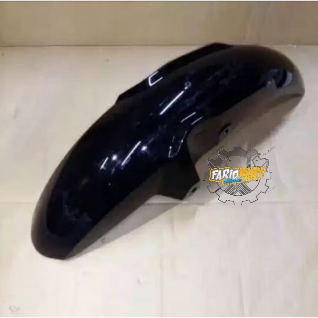 Slebor Depan FU Satria Fu Facelit Ori Abs Hitam Glosy