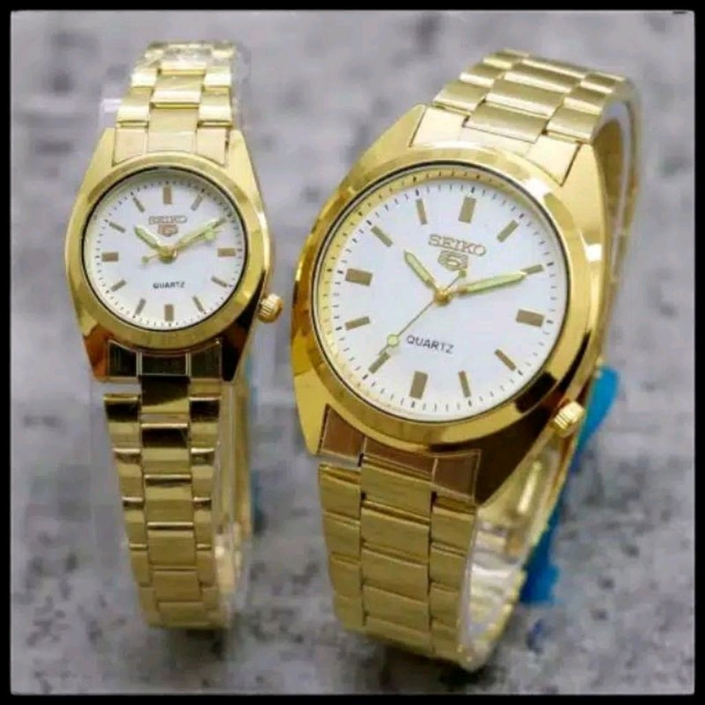 Jam Tangan Couple Rantai Mewah