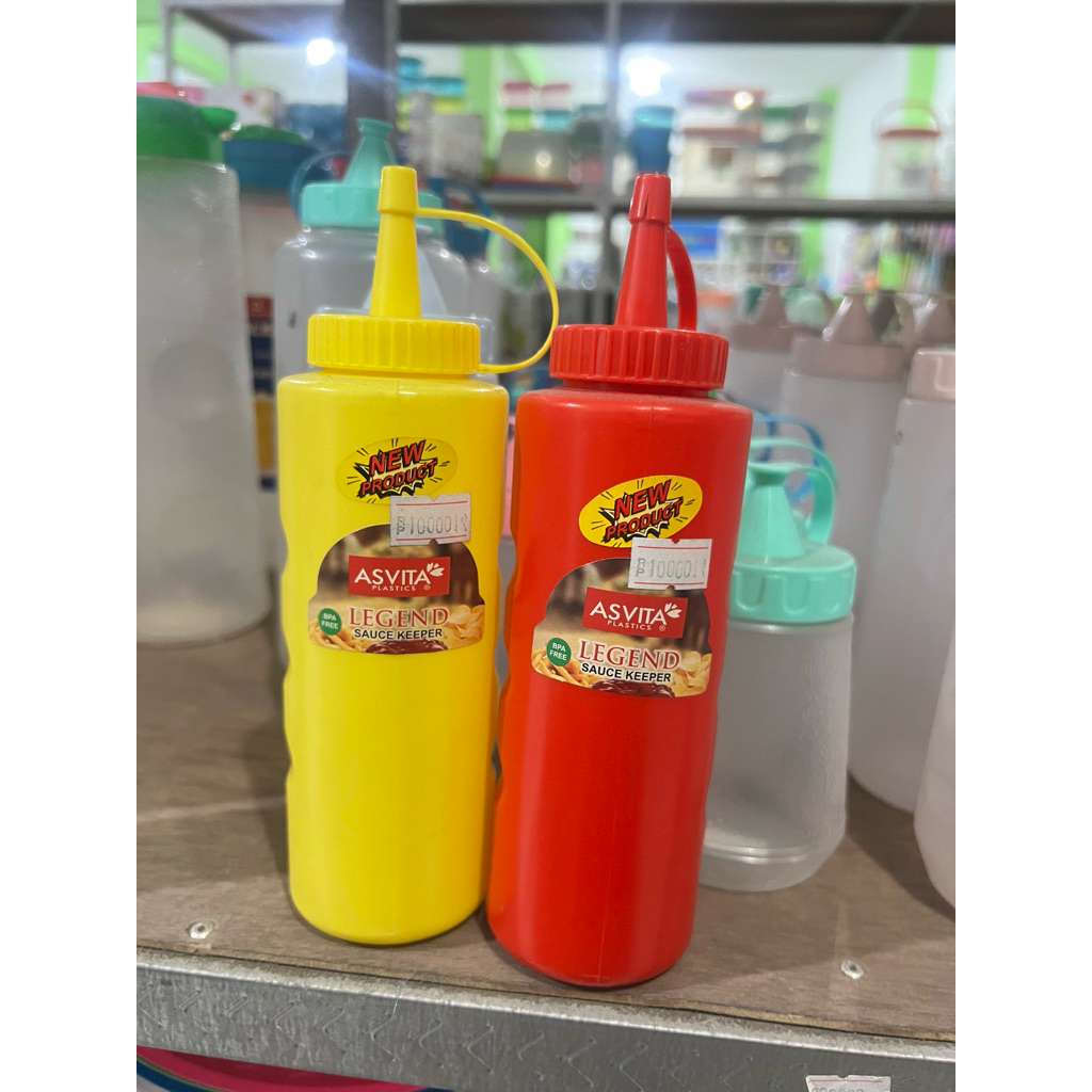 Botol Saus Asvita 700ML - Praktis, Aman