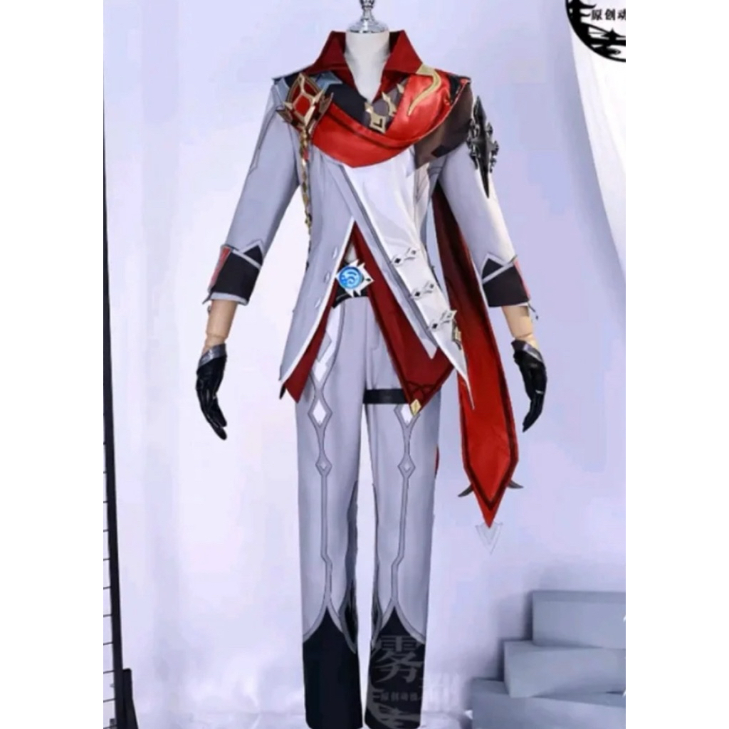 Second [Ready] Fullset (L) - Childe Tartaglia Genshin Impact Cosplay Costume HQ