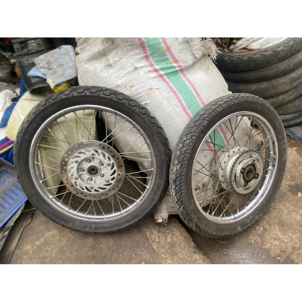 velg set ring 18 did  tromol megapro ban baguss