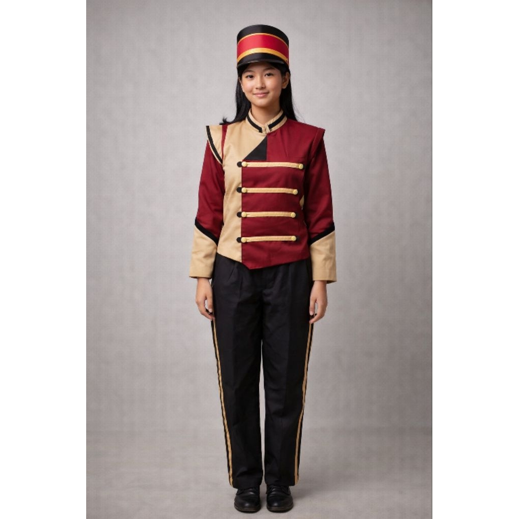 Seragam Drumband / Kostum Drumband / Baju Drumband SMP