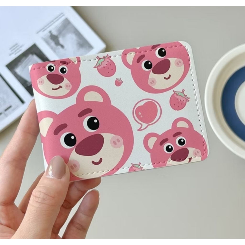 Dompet card holder lotso bear dompet kartu karakter lotso beruang
