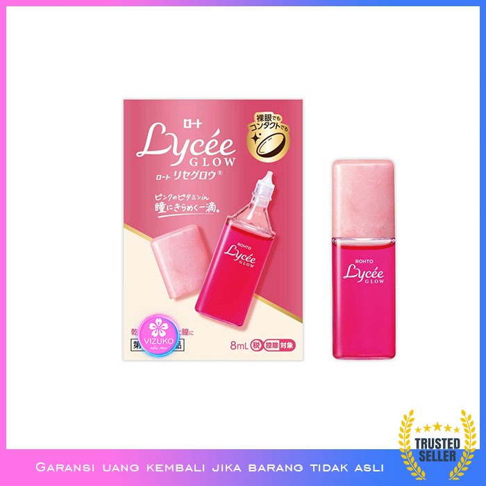 Rohto Lycee Glow Eye Drops For Woman Original Tetes Mata