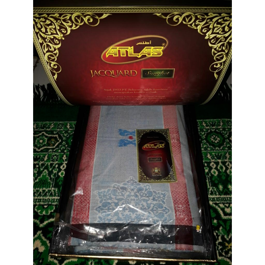 Atlas Jacquard Songket Gold
