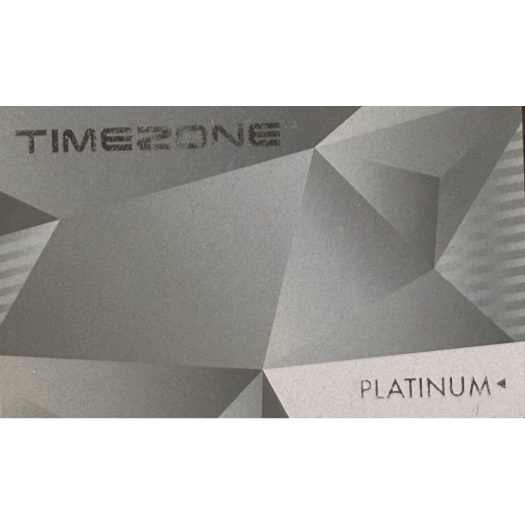 Kartu Timezone Platinum 140.000 Tiket