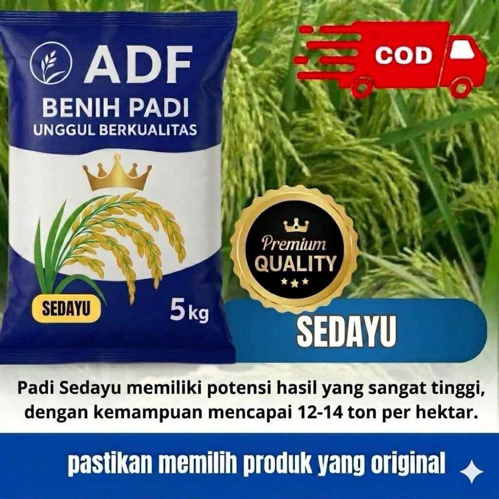 BENIH PADI SEDAYU KEMASAN 5 KG