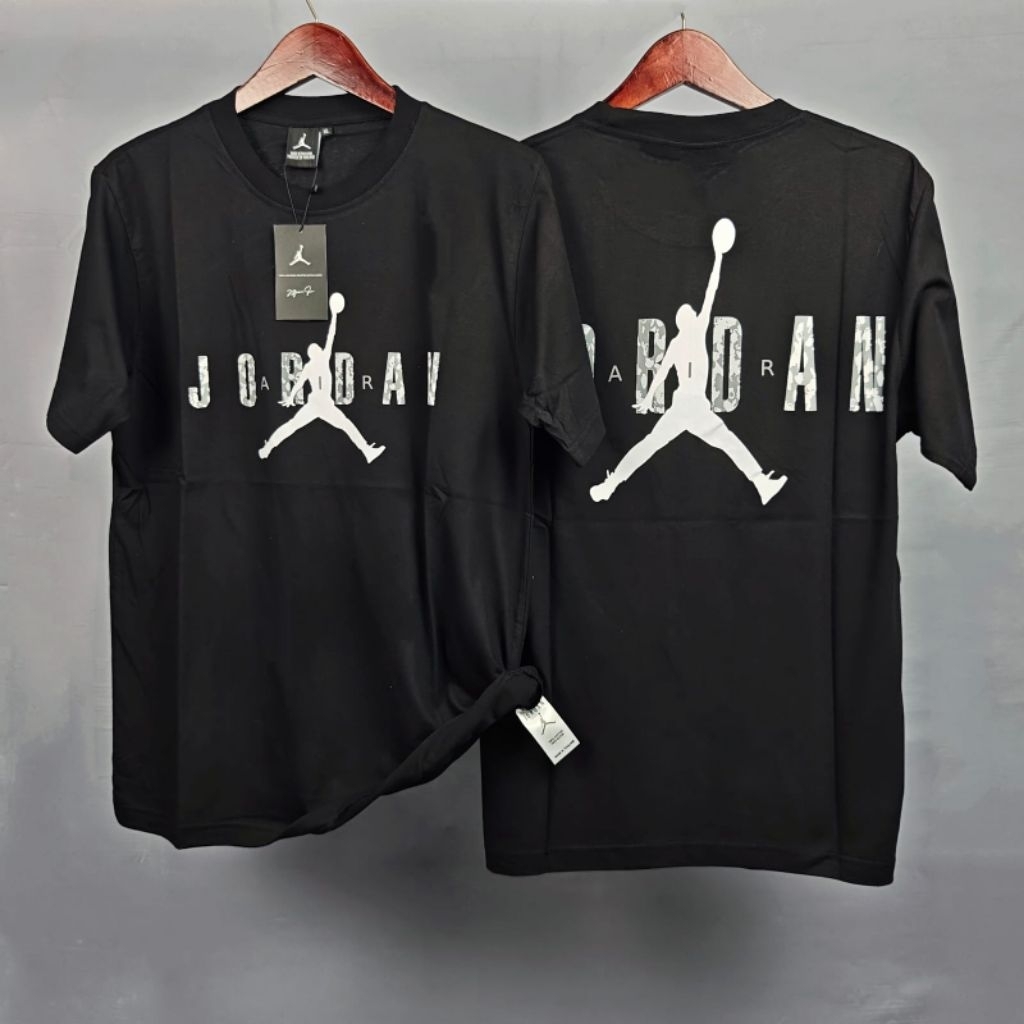 Tshirt oblong gaya santai dengan motif keren untuk cowok kekinian banyak dicari baju kaos warna hita
