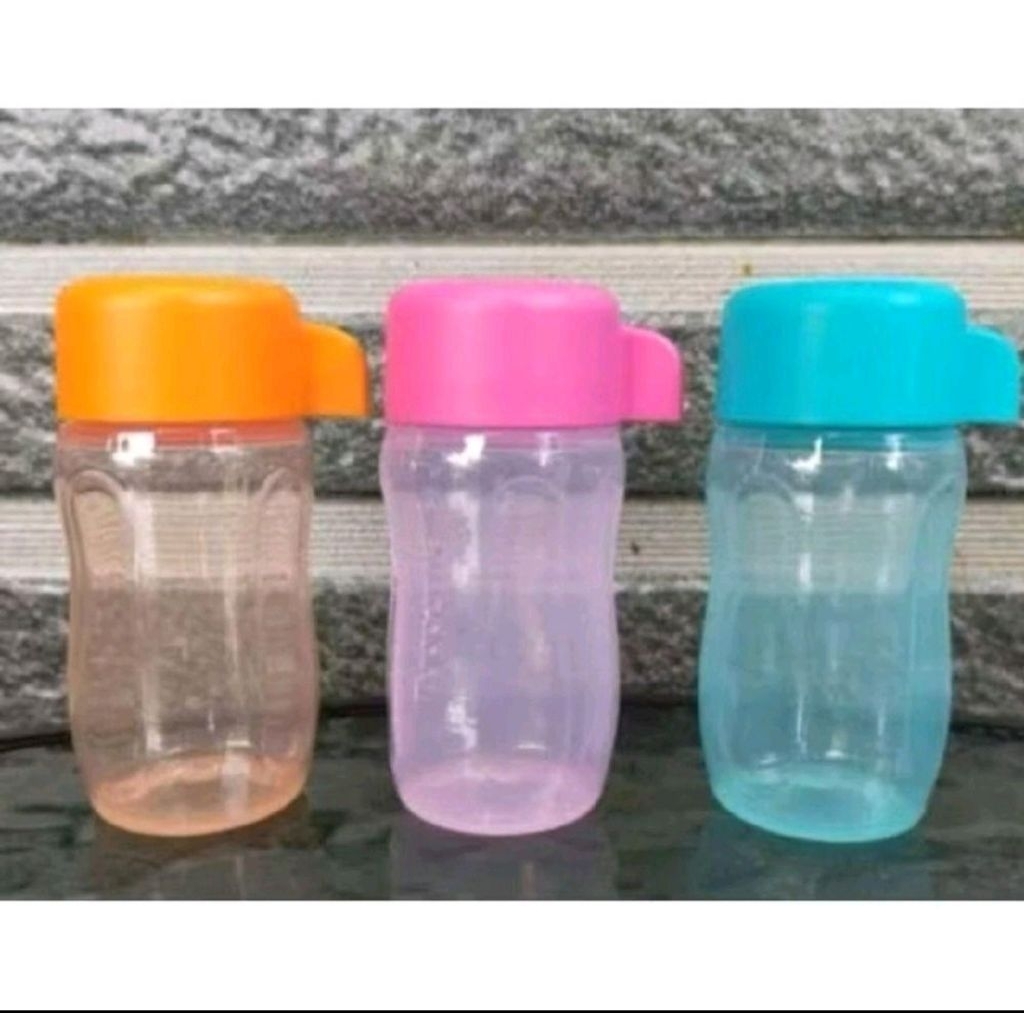 Tupperware Red Mini Bottle Set 90ml eco botol 1pc / eco mini 90ml