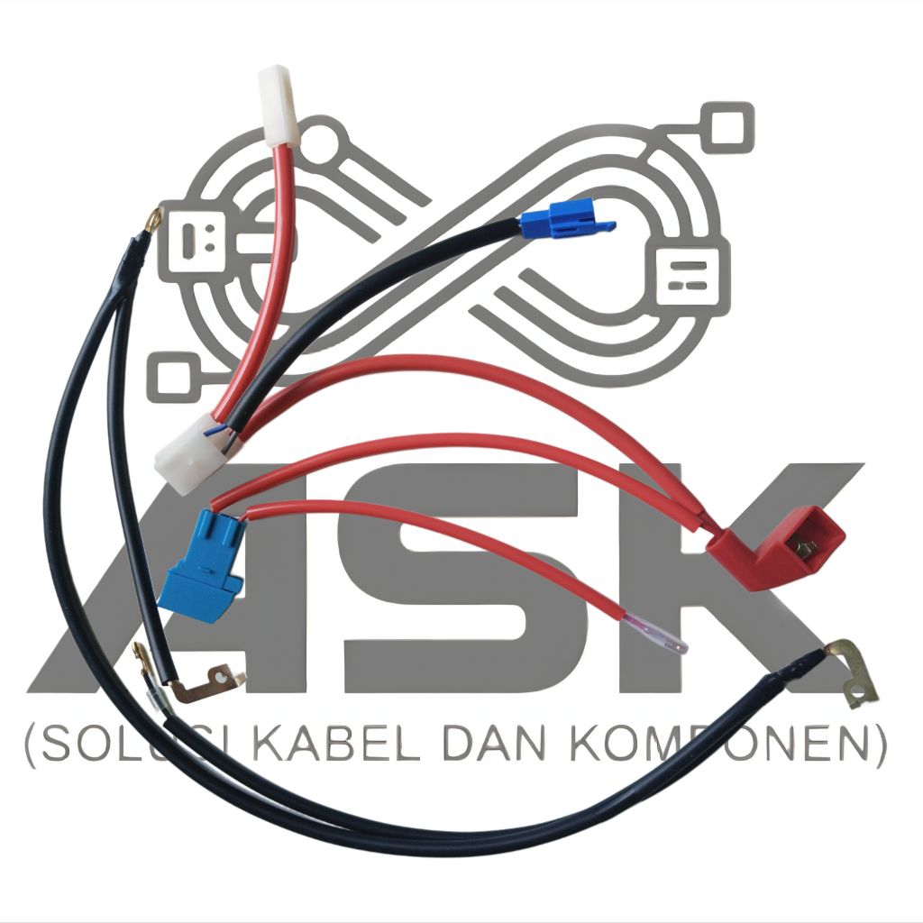 Kabel Aki Yamaha Mio Sporty-Soul Set Positip-Negatip