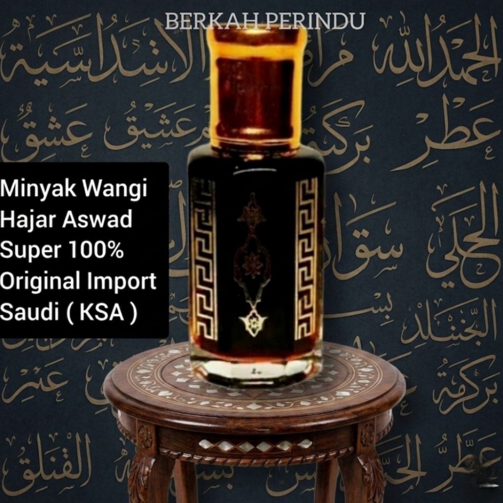 Minyak Wangi Hajar Aswad Super Asli Bibit 100% Original import Saudi
