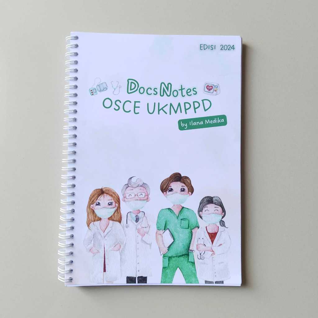 DocsNotes OSCE UKMPPD OSCE Kompre Preklinik Dokter Muda Kedokteran Buku Saku Kedokteran