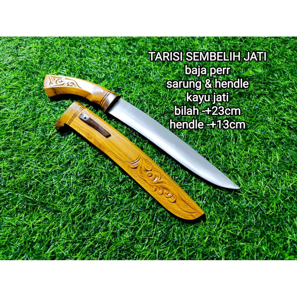 Pisau sembelih tarisi jati pisau daging