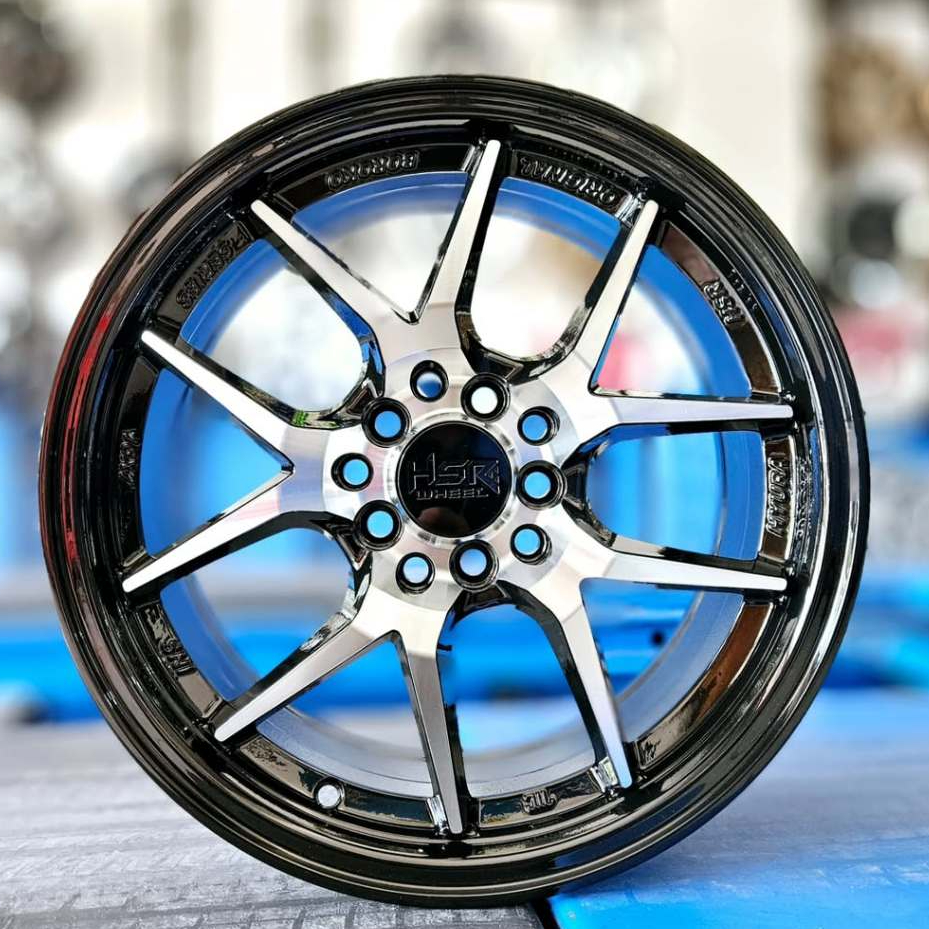 Velg Mobil Ring 16 Ori Hsr Boroko Hyura Pcd 5X100/114.3 Velg Model Racing Jdm