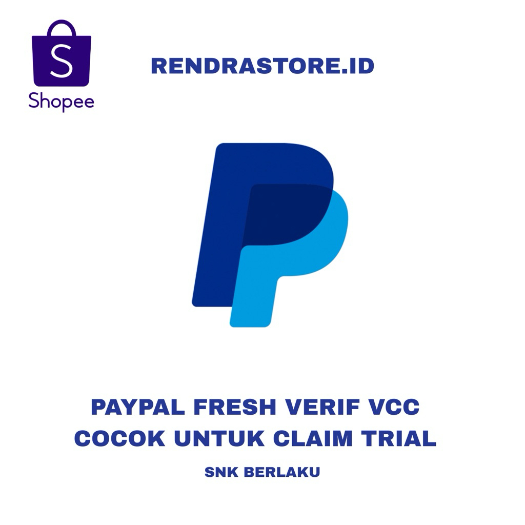 PAYPAL FRESH VERIF VCC COCOK UNTUK CLAIM TRIAL