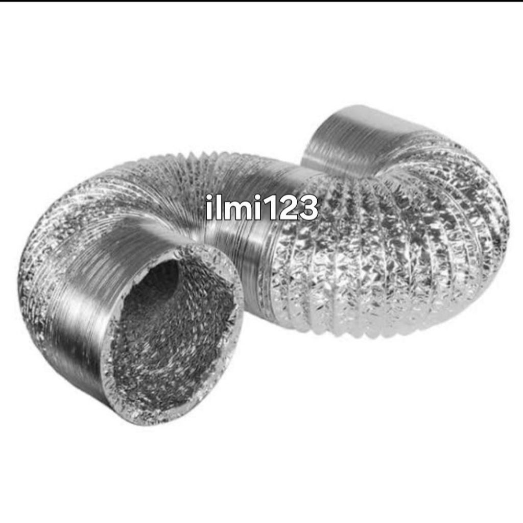 flexible 10 in cerobong asap pipa exahust alumunium