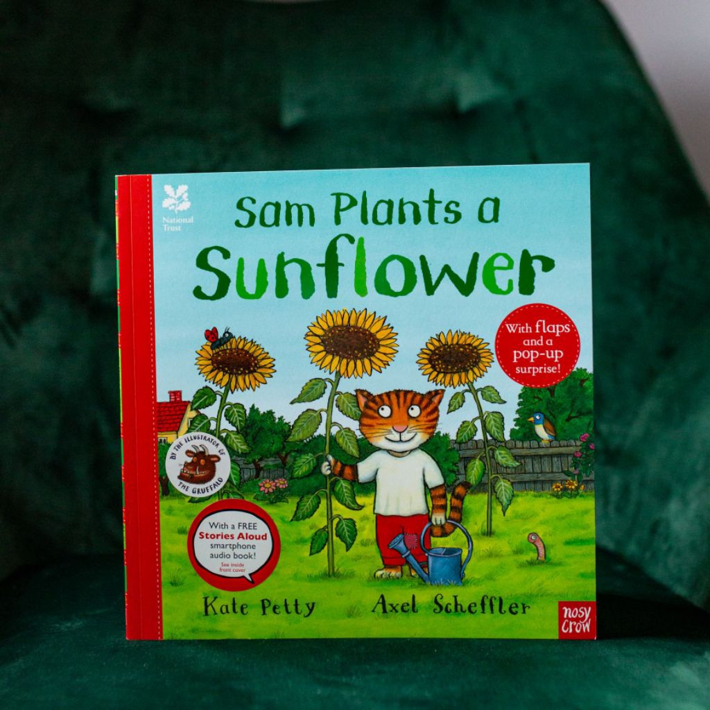 National Trust: Sam Plants a Sunflower by Kate Patty & Axel Scheffler (Hardcover)
