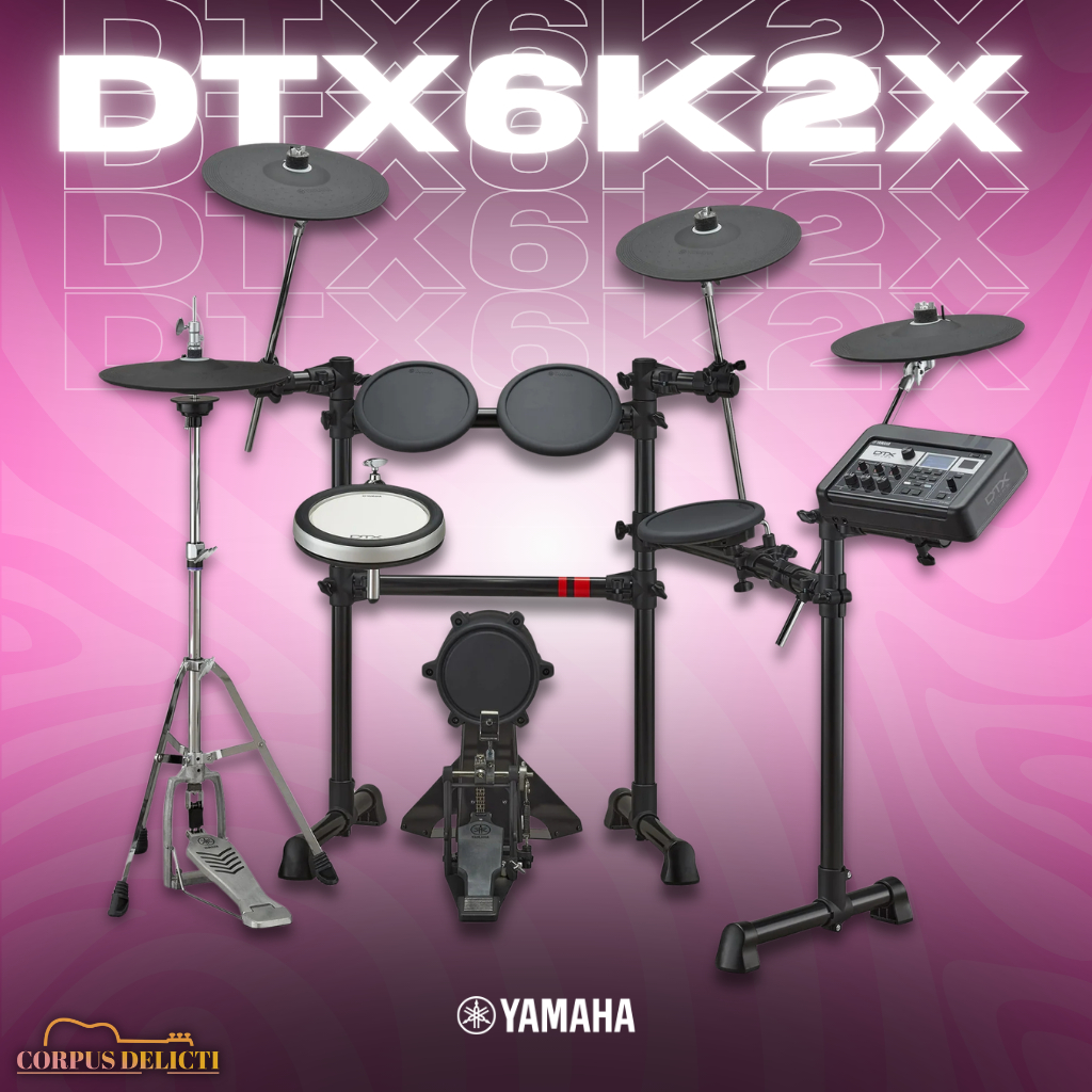 YAMAHA DTX6K2X Electronic Drum Kit Digital Drum Set (2 Box Set) (ORIGINAL)