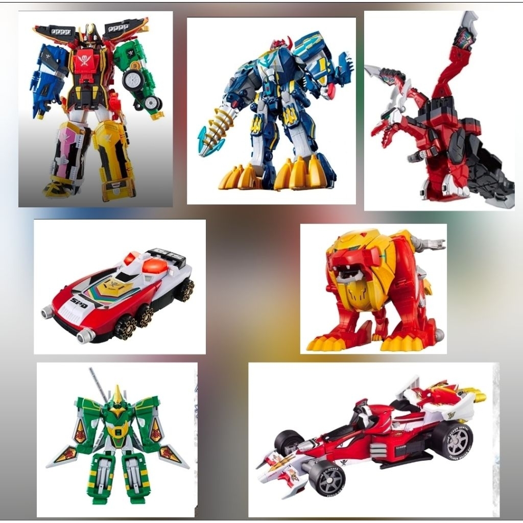 [ori] Dx gokaiger PART For gokaioh gozyujin machalcon Gaolion Magi dragon patstriker fuuraimaru