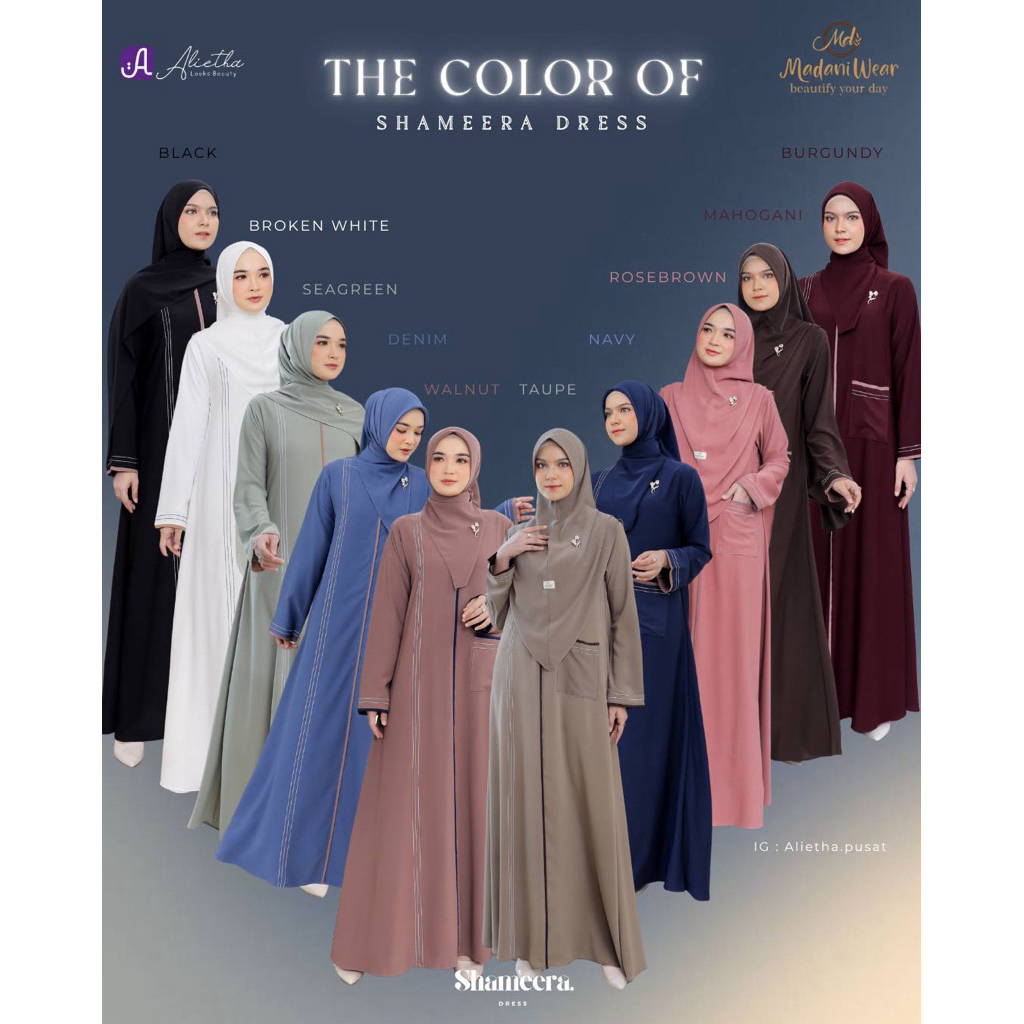 Shameera Dress Madani Wear Alietha