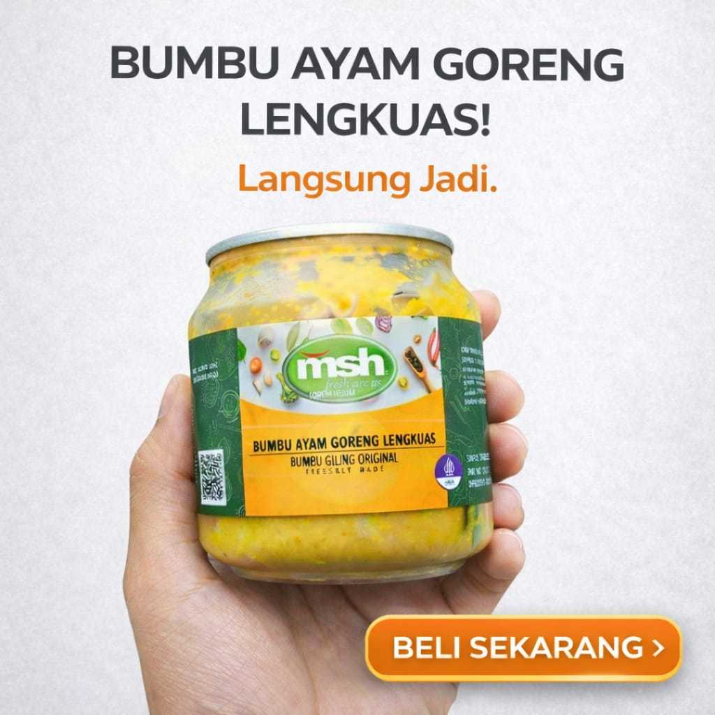 Bumbu Ayam Goreng Lengkuas 190gr , Bumbu Ayam Goreng Lengkuas Siap Goreng , Bumbu Ayam Bakar Lengkua