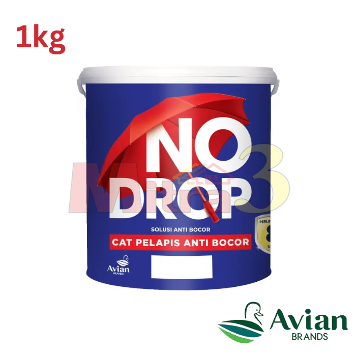 NO DROP Cat Pelapis Anti Bocor / Cat Tembok Waterproof Kecil 1 KG