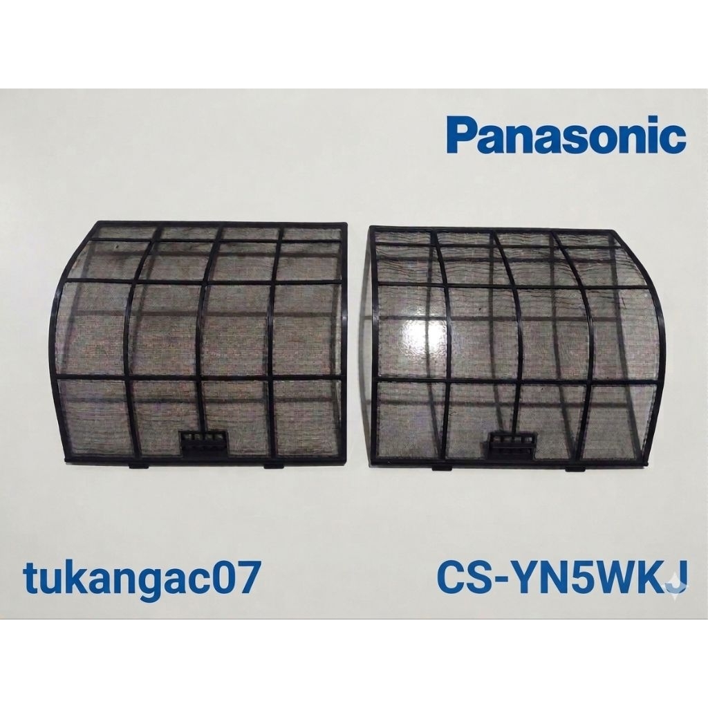 Filter / Saringan Indoor AC Panasonic CS-YN5WKJ CS-YN7WKJ CS-YN9WKJ Original Copotan (1 pasang)