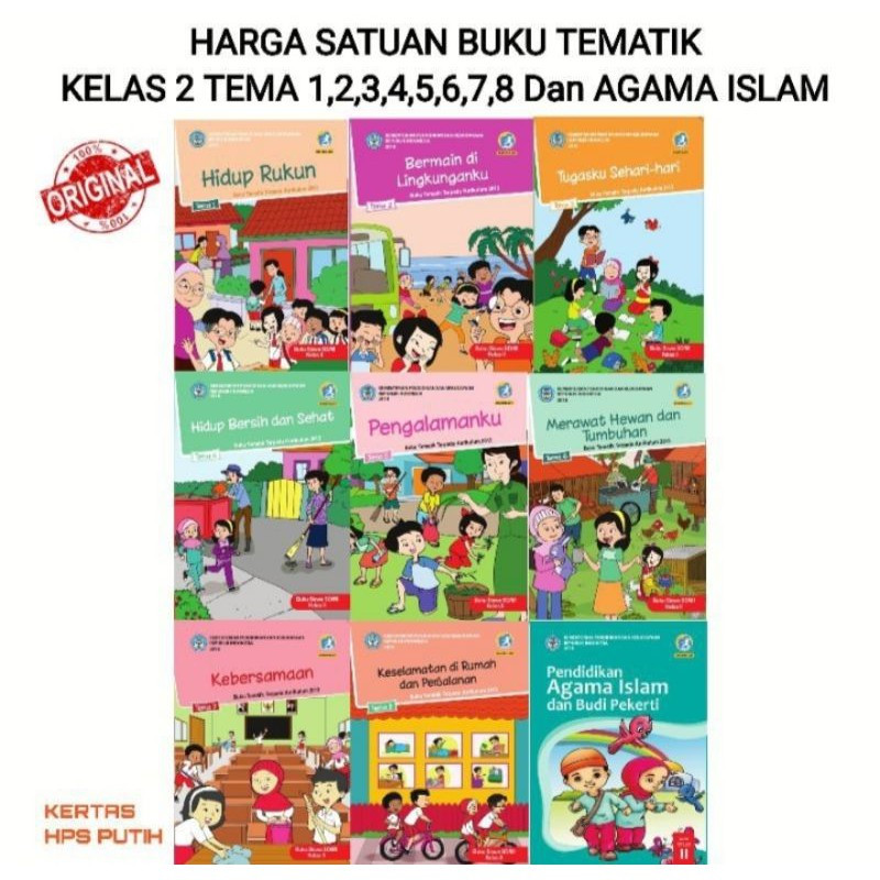 Buku Tematik Kelas 2 SD