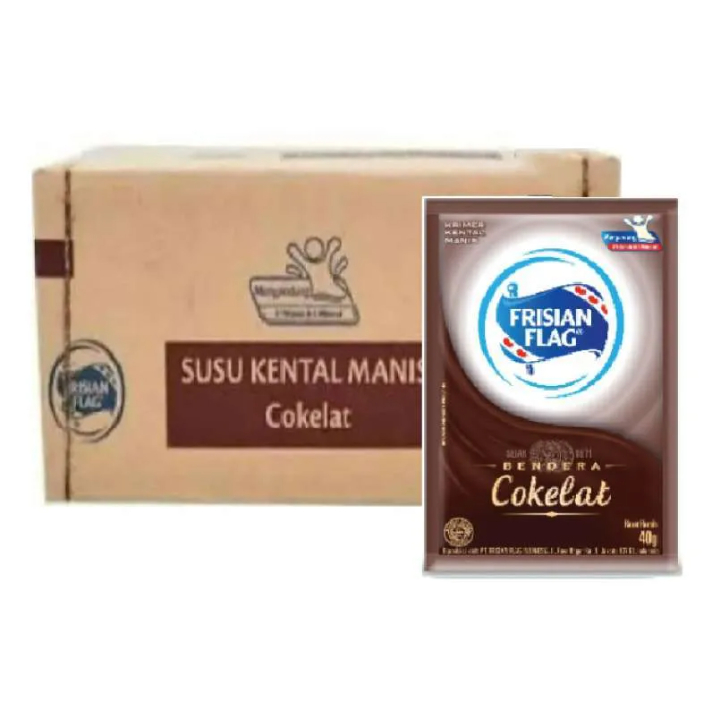 Frisian Flag Sachet Coklat 37gr -KARTONAN CARGO