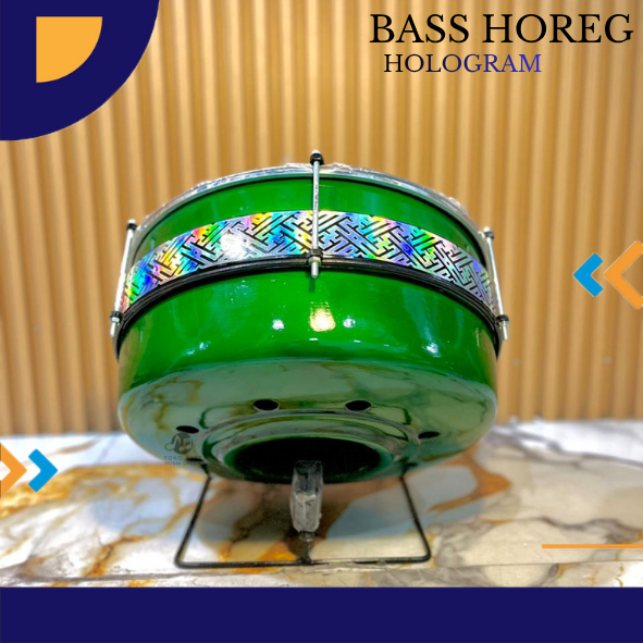 Bass Hadroh Horeg ukuran 16 inch Bas Rebana Murah Alat Musik Tradisional Banjari Terbangan