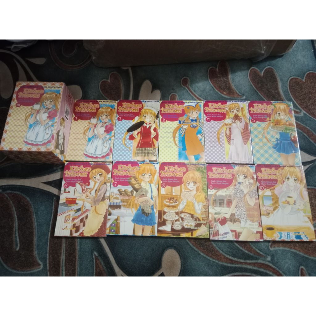 Komik Set Kitchen Princess 1-10 + Box