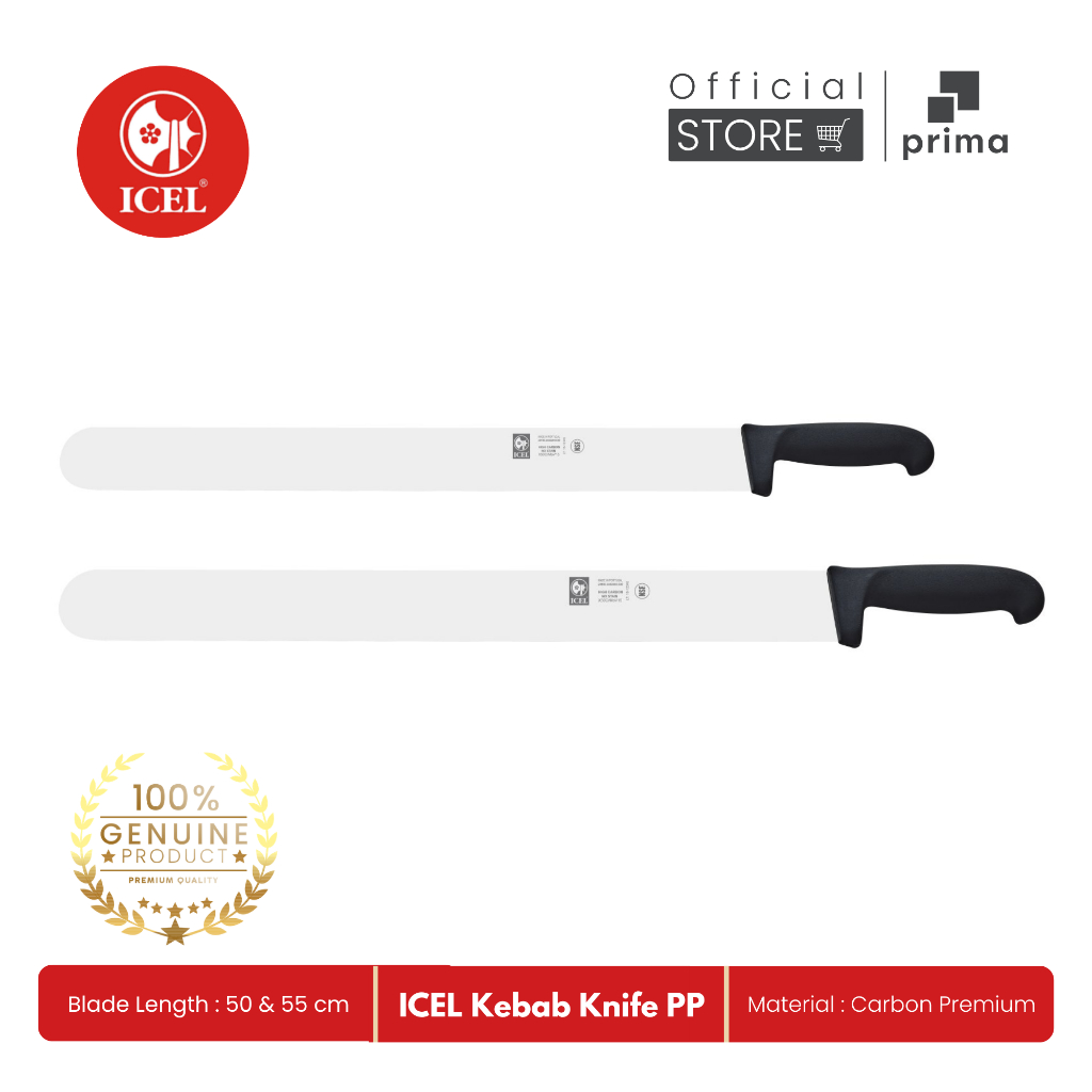 Pisau Kebab Knife PP Black | Pisau Kebab - ICEL