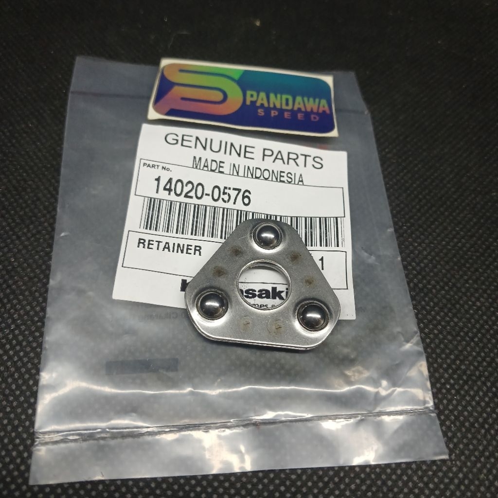 Retainer Pelor Segitiga Stelan Kopling Kaze Blitz Zx130 Athlete Edge Original 14020-0576