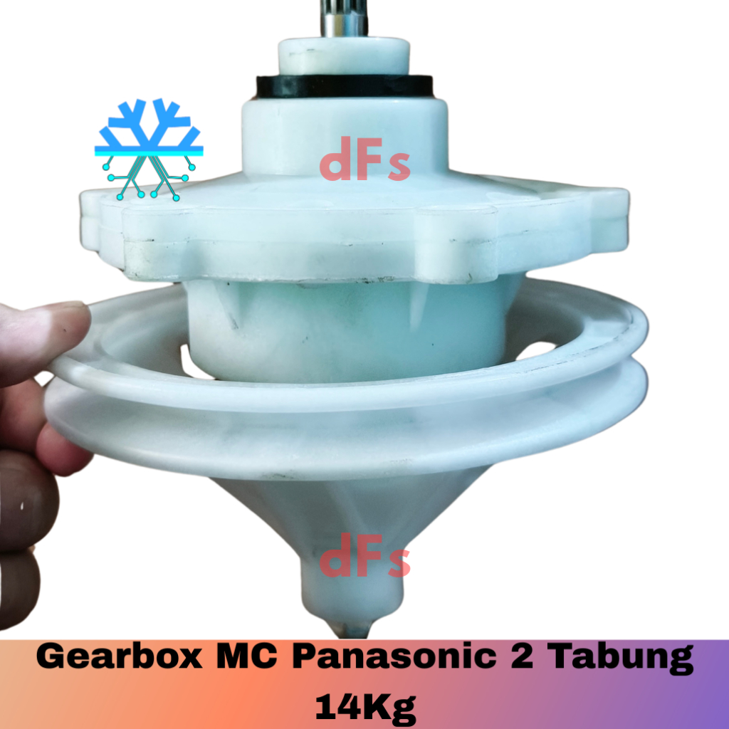 Gearbox Mesin Cuci Panasonic 2 Tabung 14 Kg