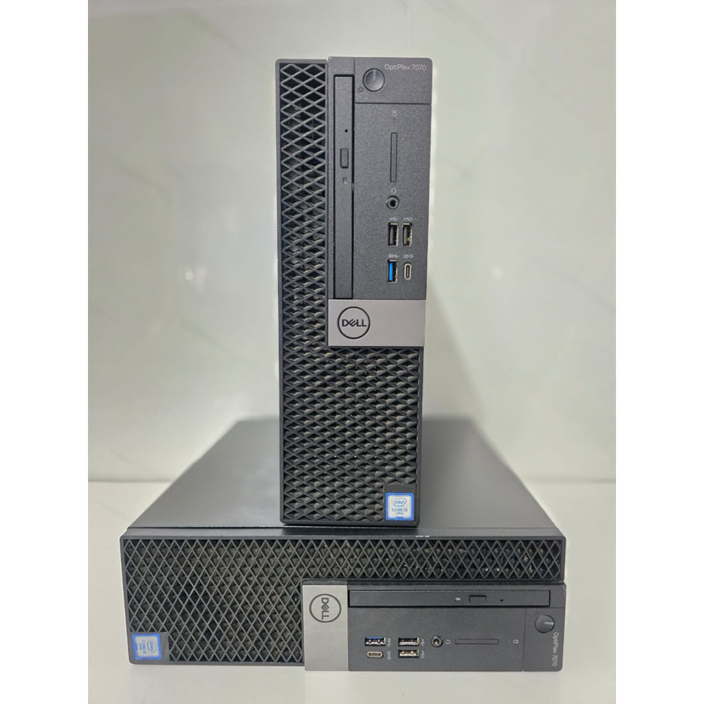 PC DELL OTIPLEX 7070 SFF CORE I5 9500 RAM 16GB SSD 512GB OBRAL MURAH