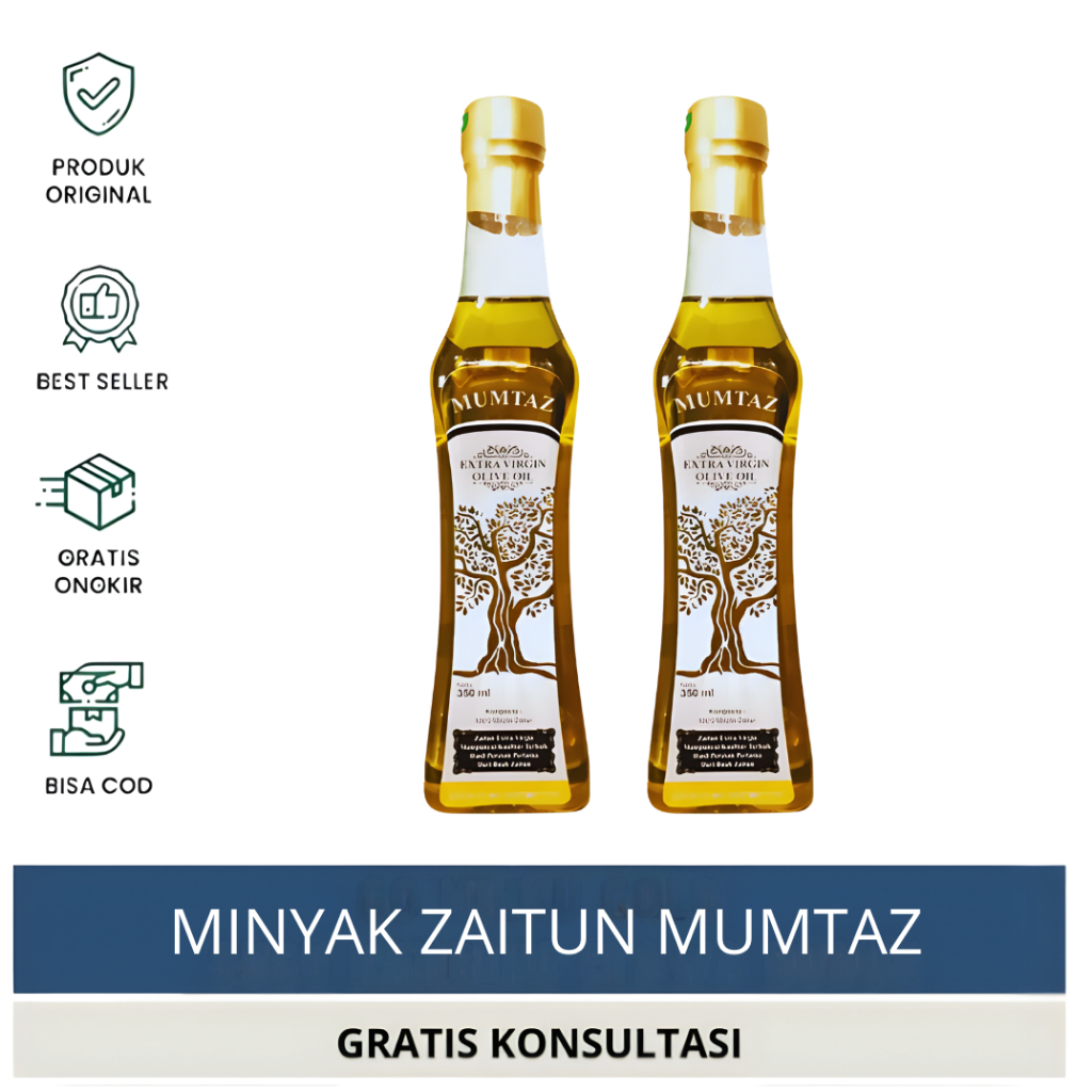 Minyak Zaitun Mumtaz 350 ML Extra Virgin Original