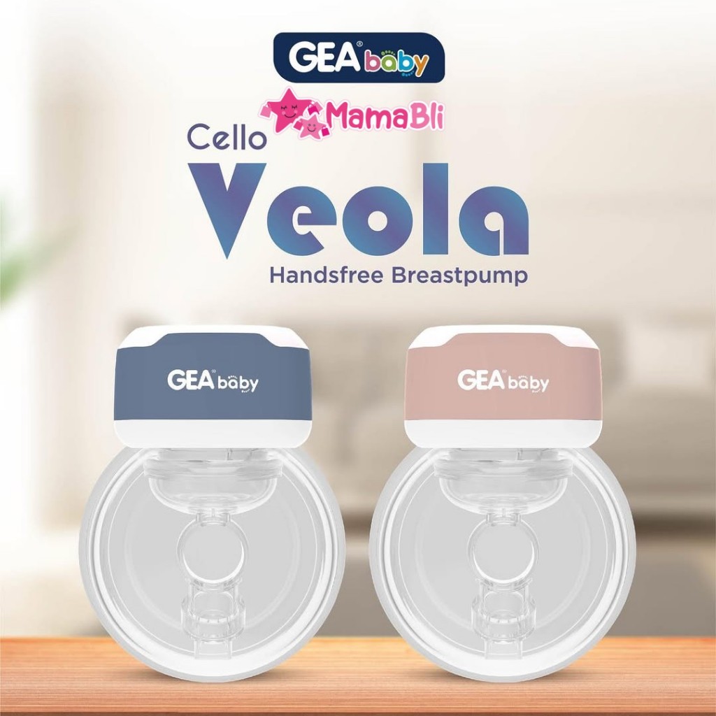 GEA BABY Cello Veola Handsfree Breastpump GHP-100 | Pompa Asi Elektrik | Breast Pump Gea Baby
