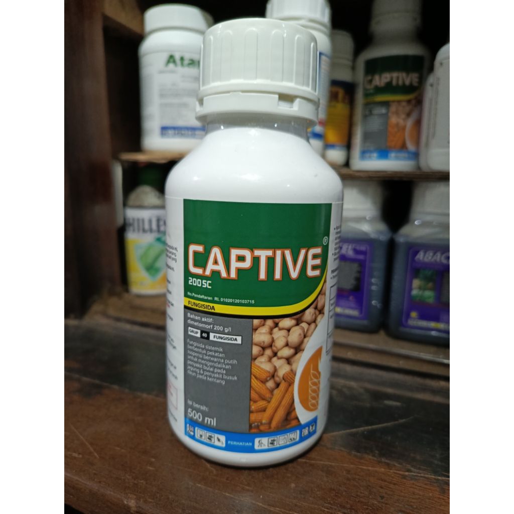 Fungisida Sistemik Captive 200 SC 500ml untuk Perlakuan Benih Jagung