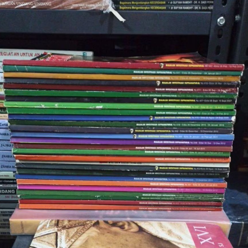 Majalah MISTERI Original Bekas Boleh Beli Satuan ada di Variannya