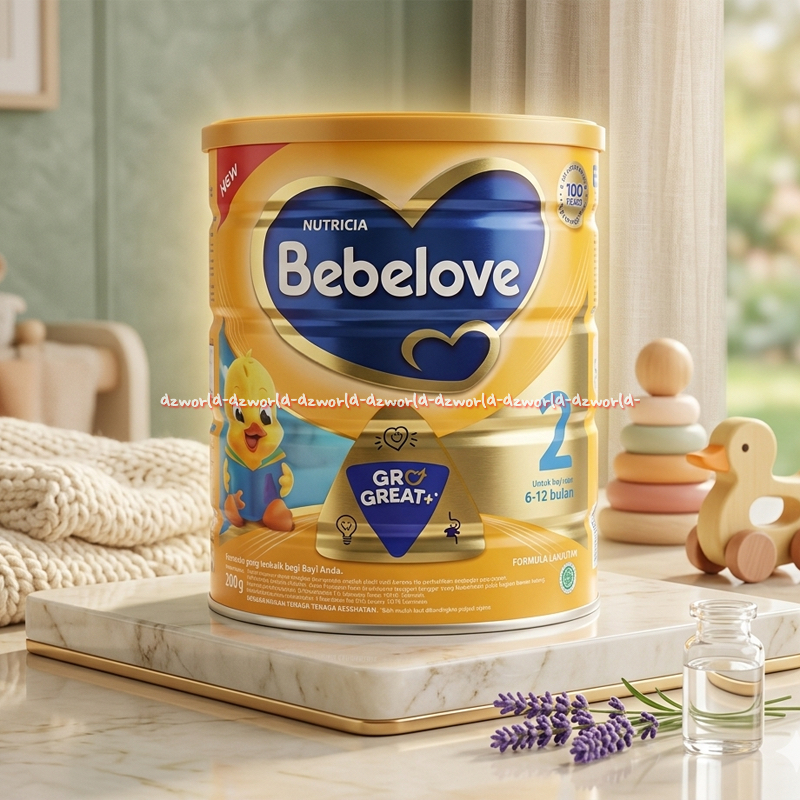 Nutricia Bebelove 2 Susu Formula 800gr Untuk Bayi Usia 6-12bulan Bebe Love Bebelac Milk Powder