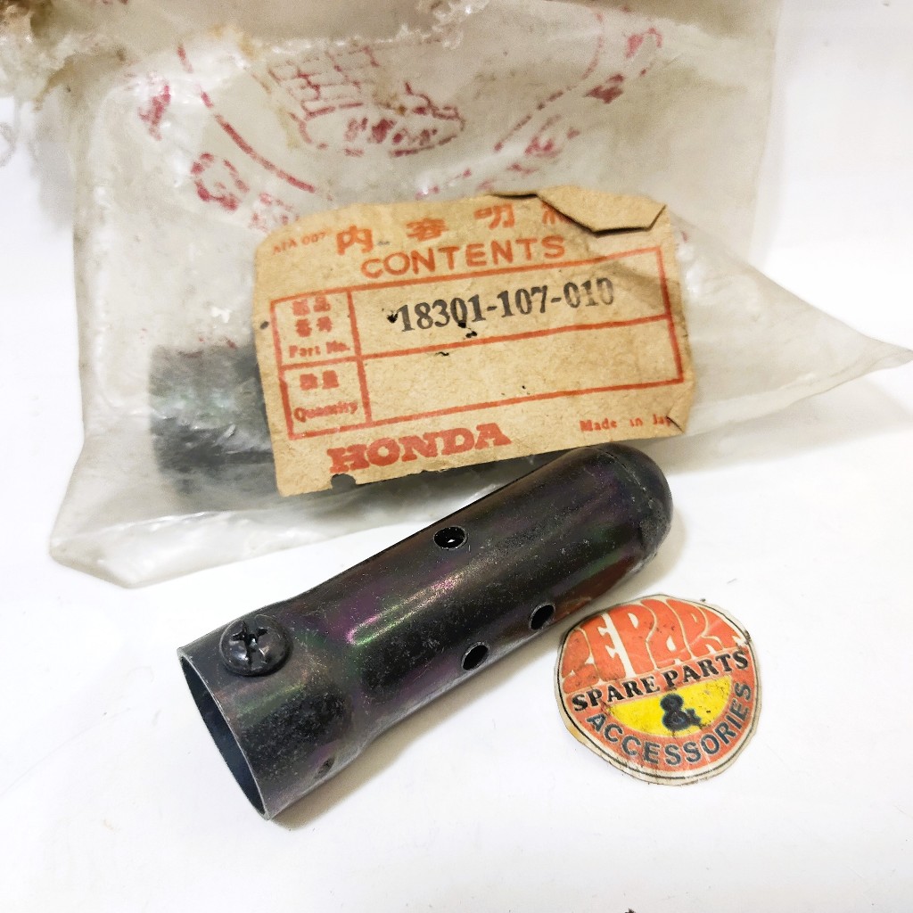 Saringan knalpot CB100 Sarangan Kenalpot CB 100 S90 90Z Kecil Ori Astra Honda 18301-107-010