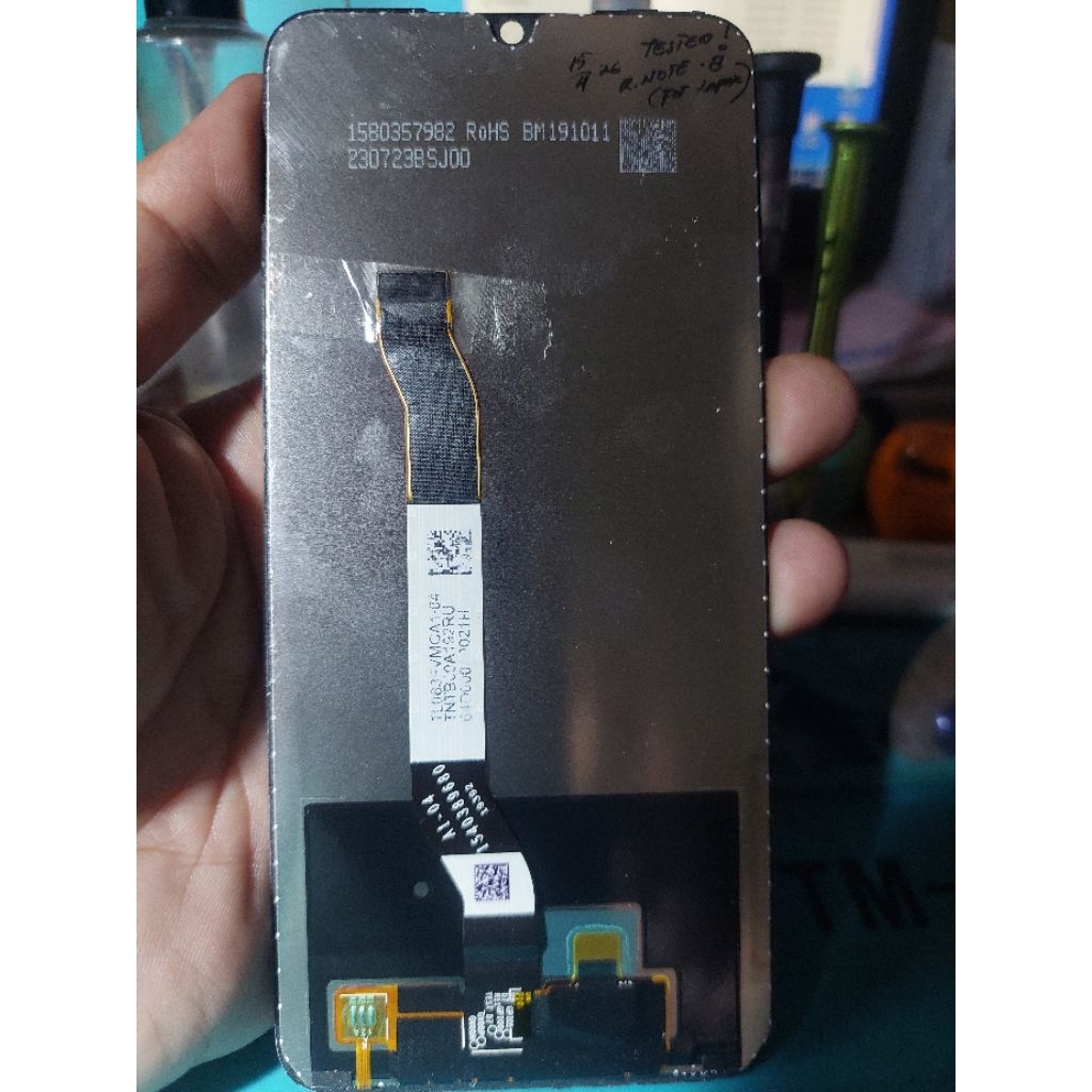 Lcd Ori Bawaan Redmi Note 8 Copotan Cabutan Mulus No Minus