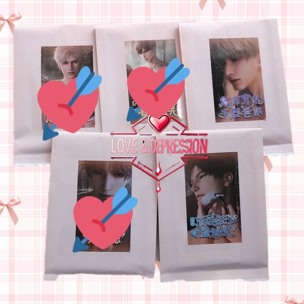 Love and Deepspace Blind Pack / mystery pack love and deepspace/ love and deepspace merch