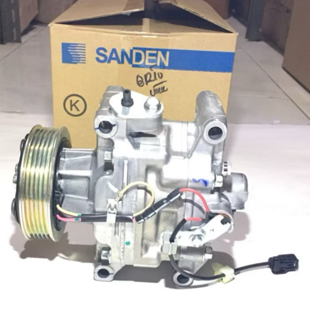 SANDEN Kompresor Compressor AC Honda Brio 1200cc Original Sanden 3851