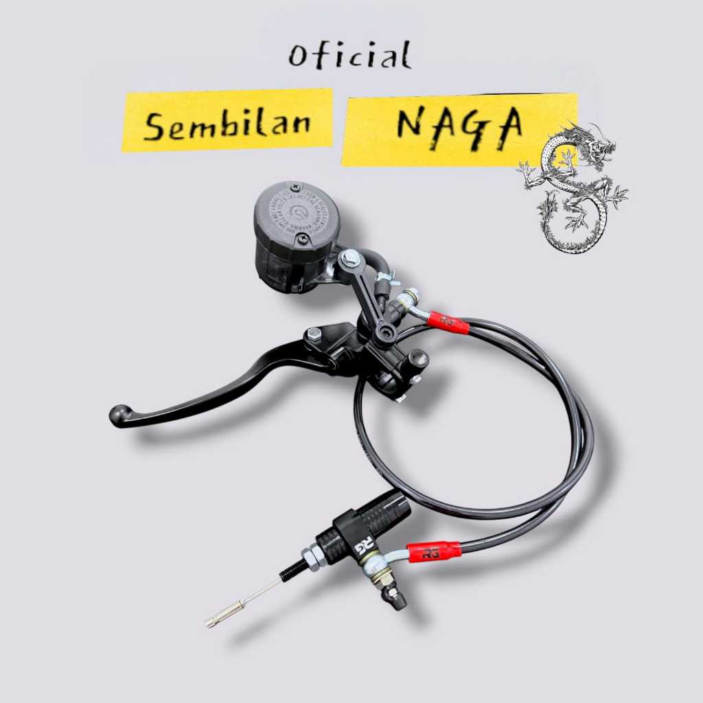 SET LENGKAP stut kopling motor Hidrolik stut hidrolik kopling master rem Hidrolik kopling tabung BIG