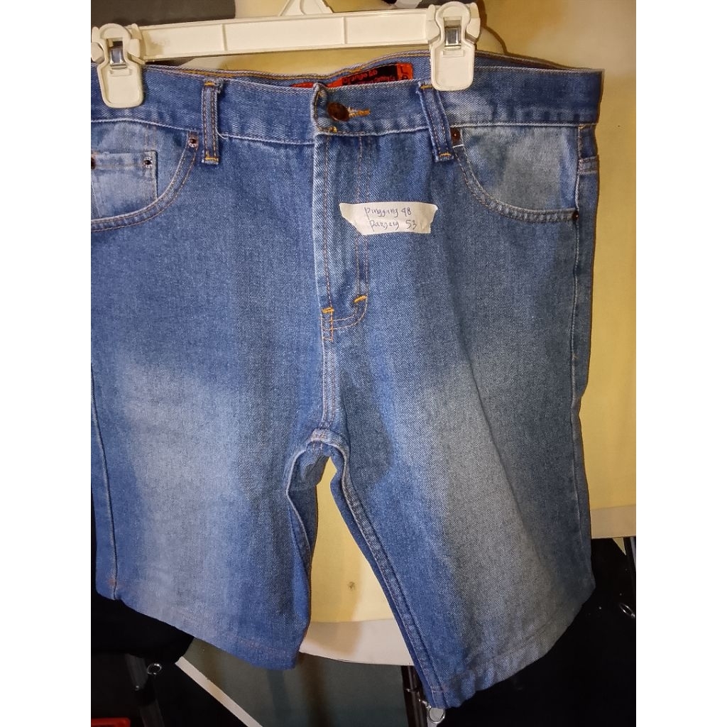 CELANA JEANS PENDEK PRIA PL UKURAN 38