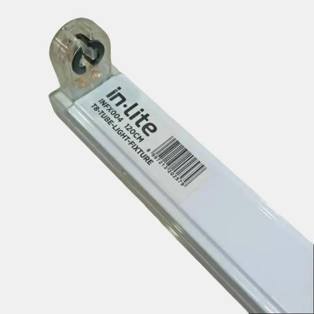 IN-LITE LED KAP LAMPU TL LED INLITE KAP TL T8 LED HOUSING LAMPU T8 120CM INFX004